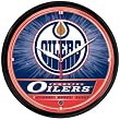 Edmonton Oilers NHL Round Wall Clock