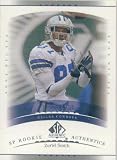 2003 SP Authentic 189 Zuriel Smith (Football Cards) (RC - Rookie Card - Serial #'d to 1200)