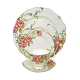 Royal Albert English Rose 5-Piece Place Setting, Service for 1