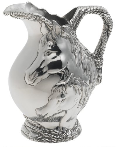 Arthur Court Horse 2-3/4 Quart Pitcher