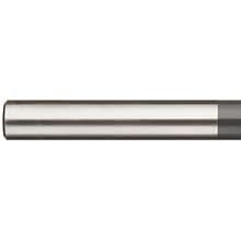 Cleveland 2580 High Speed Steel Regular Length Drill Bit, Low Helix, Coolant Through, Black Oxide, Round Shank, 118 Degree Conventional Point