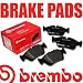 FRONT Brembo Brake Pads CHEVROLET MATIZ 1.0 03/05 ON