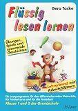Produkt-Bild: Fl&uuml;ssig lesen lernen. Klasse 1 und 2 der Grundschule. Lehrerband mit Arbeitsbl&auml;ttern: &Uuml;bungen, Spiele und spannende Geschichten. Ein Leseprogramm f&uuml;r ... F&ouml;rderkurse und f&uuml;r Freiarbeit. Perforiert