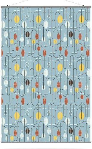 inhabit Carnival in Cornflower 48"x72" Slat