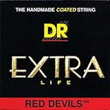 DR Strings RED DEVILS - Red Coated Acoustic 11-50