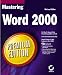 Book Mastering Word 2000 Premium Edition (Mastering)
