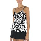 Merona® Floral Swimwear - Black/ White