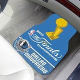 Miami Heat 2011 NBA Champions 2 Piece Printed Carpet Car Mat Set