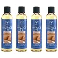 Unscented Massage Oil 4-pk. - 8 oz.