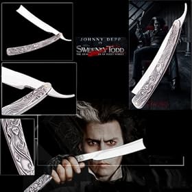 Sweeney Todd The Demon Barber Of Fleet Street Johnny Depp Razor