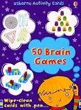 50 Brain Games (Usborne Activity Cards)