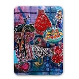 Guatemalan Artefacts, 2006 (dyes on silk) .. - Mouse Mat Art247 Highest Quality Natural Rubber Mouse Mats - Mouse Mat