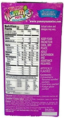 Yummy Nummies Mini Kitchen Playset - Sundae Maker & 2 Refill Bundle