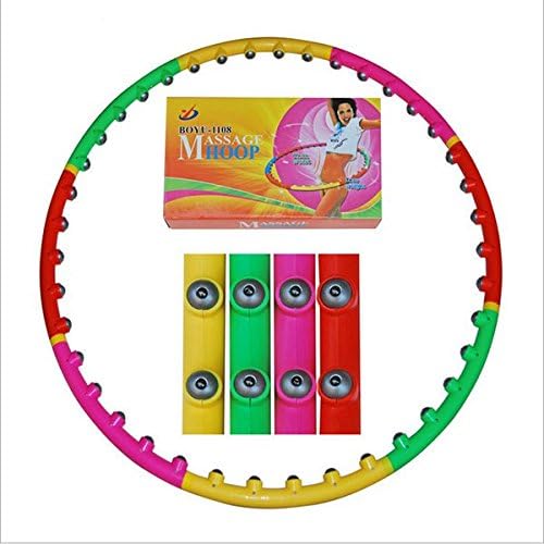Women Sport Magnetic Massage Hula Hoop Fitness Magnet Hoops