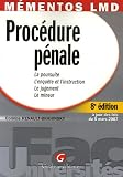 Revue Gualino Editeur  / Procédure pénale : La poursuite, l'enquête et l'instruction, le jugement, le mineur