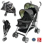 Poussette canne double pour enfants d...