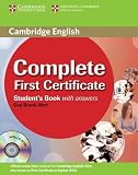 Complete First Certificate Student's Book with answers with CD-ROM