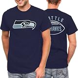 NFL Seattle Seahawks Touchdown T-Shirt - Navy Blue (Large) at Amazon.com