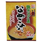 ひかり 生タイプの具なめこ汁 2食×6個