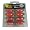 Hyper Wheels Pro 150 Hi/Lo Outdoor Hockey Wheels - 8 Pack - 80mm-72mm