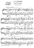 Nocturne in B Major, Op. 32, No. 1: Instantly download and print sheet music