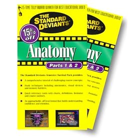 The Standard Deviants - Anatomy, Parts 1 & 2 [VHS]