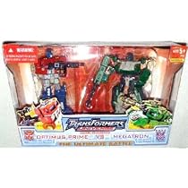 Transformers Optimus Vs. Megatron Universe Battle