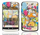 Splashing Skulls Design Decal Skin Sticker for the BlackBerry Storm 9530 9500 Cell Phone