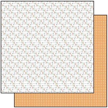 Echo Park Paper CL6-4004 Capture Life Double-Sided Cardstock 12 in. x 12 in.-Arrows - Pack of 25
