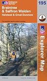 Braintree and Saffron Walden (Explorer Maps) (OS Explorer Map)