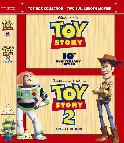 Childrens Toyshop  DVD : Toy Story 10th Anniversary Edition / Toy Story 2 Special Edition - Ltd Edition Double Pack [1995]
