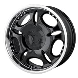 DIP D19 Black Wheel with Machined Lip (24x10/6x135mm)