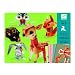 Djeco 3D Paper Toys - Pretty Woodland Creatures