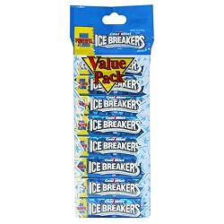 Ice Breakers Chewing Gum, Cool Mint, 8-Count Packages (Pack of 18)