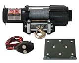 Champion Power Equipment 40252 4500 lb. ATV/ UTV Winch Kit with Universal Hitch Mount