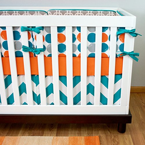 Modified Tot Crib Bedding, Dots