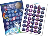 Space Reward Chart with Stickers