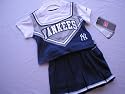 New York Yankees Baby Infant 12-24 mos Nike Cheerleader Skirt and Top, 24 mos