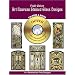 Full-Color Art Nouveau Stained Glass Designs - CD-Rom and Book (CD Rom & Book)