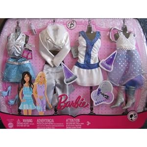 Barbie Party Fashions w 4 Outfits and Accessories (2009) by 