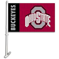 BSI Ohio State Buckeyes Car Flag Set