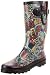 Western Chief Women's Boho Floral Boot,Gray/Multi,11 M US