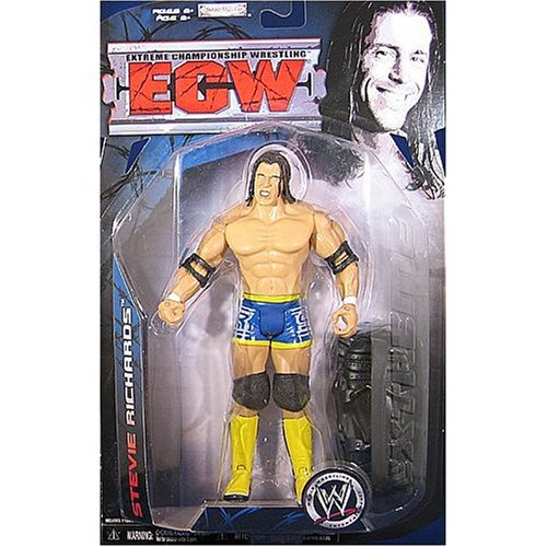Childrens Toyshop  Toys : WWE ECW series 3 STEVIE RICHARDS Wrestling Figure