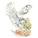 Sterling-silver Yellow-gold Black Hills Gold EagleTie-tac