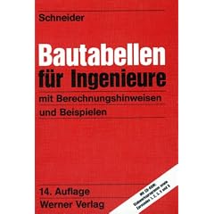 Bautabellen f�r Ingenieure, m. CD-ROM.