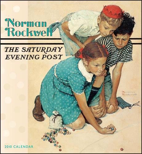 Norman Rockwell THE SATURDAY EVENING POST 2010 Wall Calendar Size 12" X 13"