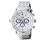 Pere de Temps Mens D`abord Chronos Automatic Mechanical Watch Stainless Steel Case and Bracelet... by Pere de Temps