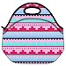 Snoogg Digit Aztec Pink Travel Outdoor Carry Lunch Bag Picnic Tote Box Container Zip Out Removable Carry Lunchbox Handle Tote Lunch Bag Food Bag For School Work Office RS.549.00