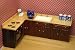 Cherry Modern Kitchen Set - Dollhouse Miniature