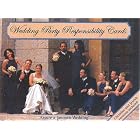 Wedding Party Responsibility Cards by  Elizabeth Lluch and Alex Lluch